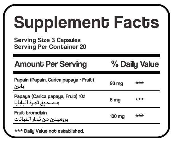 JoVital Papaya Enzyme Max